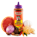 Bottle of Asian Cajun Cowboy Cajun Nuoc Cham with ingredients.